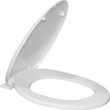 SCHÜTTE WC-Bril 10220 DUROPLAST - Antibacterieel - Soft Close - Gelakt - Wit