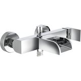 Schütte Wannenarmatur »Idrovia«, Badewannenarmatur Wasserfall, Mischbatterie, Wasserhahn Bad in Chrom