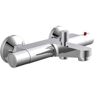 Thermostatische badkraan schutte vico chroom