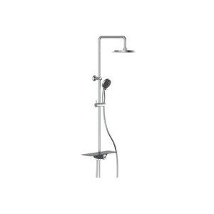 Schutte AQUASTAR hoofddouche set met planchet | chroom-antraciet
- 60501 60501