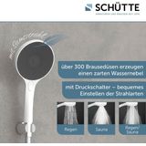 SCHÜTTE Capri Handdouche - Wit Mat/Antraciet