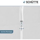 SCHÜTTE Capri Handdouche - Wit Mat/Antraciet