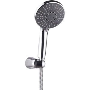 Schutte ADRIA wellness handdoucheset met wandhouder | 5 functies | chroom
- 61861