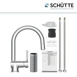 Schutte STELLA LED-ééngreepsmengkraan keuken | chroom
- 79055 79055