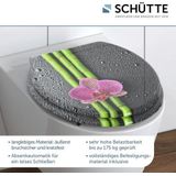 SCHÜTTE WC-Bril 80121 ASIA - MDF-Hout - Soft Close - Verchroomde Scharnieren - Decor - 3-zijdige Print