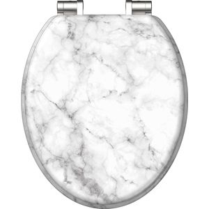 Schutte Mabel softclose toiletzitting marmer