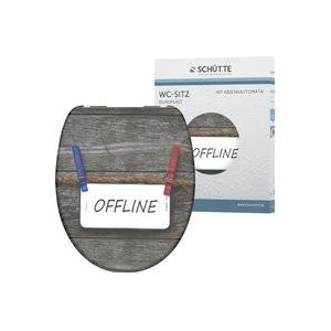 Schutte Duroplast WC-bril OFFLINE met soft-close
- 82157 82157