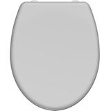 SCHÜTTE WC-Bril 82302 GREY - Duroplast - Soft Close - Afklikbaar - RVS-Scharnieren - Gelakt - Grijs