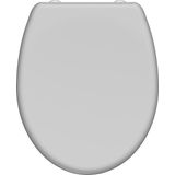 SCHÜTTE WC-Bril 82302 GREY - Duroplast - Soft Close - Afklikbaar - RVS-Scharnieren - Gelakt - Grijs