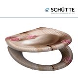 SCHÜTTE WC-Bril 82370 ROMANTIC - Duroplast - Soft Close - Afklikbaar - RVS-Scharnieren - Decor - 3-zijdige Print