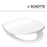Schutte Duroplast WC-bril met LED-nachtverlichting | soft-close en afklikbaar | wit
- 82950 - 82950