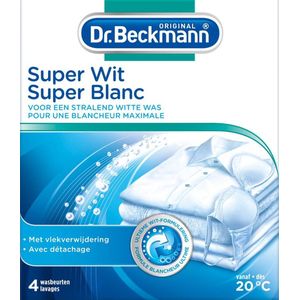 Beckmann Super wit 40 gram 4x40g