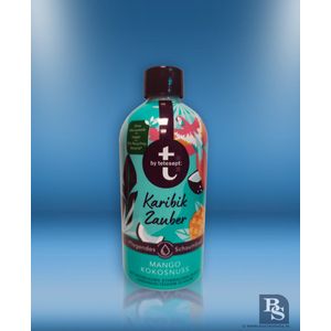 Tetesept badschuim Caribische Magie - 420 ml - Mango & Kokosnoot - Karibik Zauber Mango & Kokosnuss