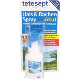 tetesept - Hals & Rachen Spray - 30 ml - Oplossing