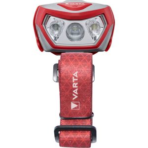 VARTA Hoofdlamp Outdoor Sports H20 Pro - Rood