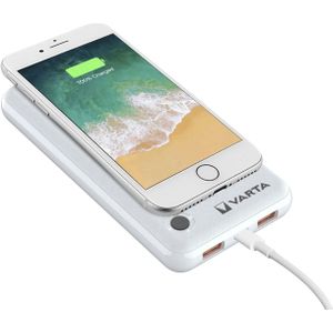 VARTA Wireless Powerbank 15.000 mAh weiß