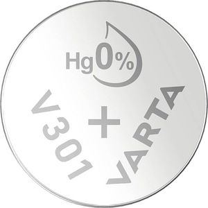Varta Zilveroxide V301 Knoopcelbatterij – 1.55V – 82mAh – BP1