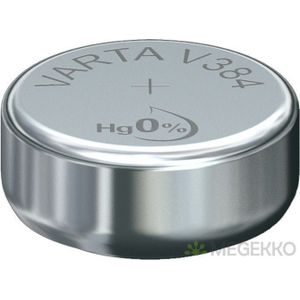 Varta V384 (SR41) Zilveroxide knoopcel-batterij / 1 stuk