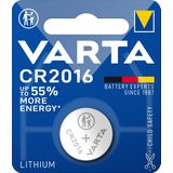 Varta Knoopcel Batterij - Cr 2016 - Lithium Professioneel - 3 Volt