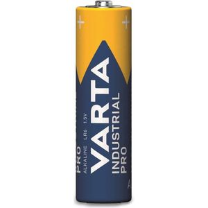 VARTA Batterie Alkaline, Mignon, AA, LR06, 1.5V, Industrial Pro, 1 Stück