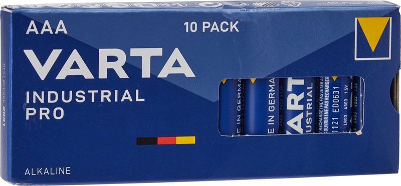 VARTA Batterie Industrial PRO 1,5 V AAA Micro 1.260 mAh - 4003211111