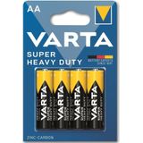 Varta - Superlife - AA Batterijen - 1,5 Volt - 4 Stuks