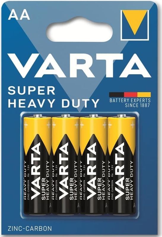 Varta - Superlife - AA Batterijen - 1,5 Volt - 4 Stuks