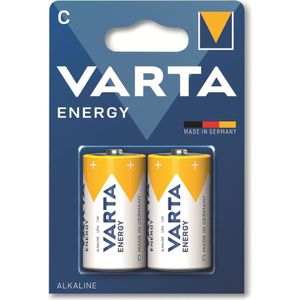 Batterie Alkaline, Baby, c, LR14, 1.5V, Energy, 2 Stück - Varta