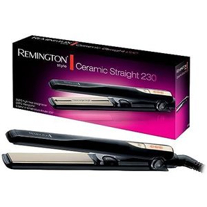 Remington Stijltang (Anti-statische Keramische Toermalijn Coating, Zwart) S1005