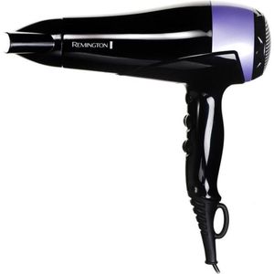 Remington - D6090 - Föhn - Zwart - Violet - 2200 W - Hanglus