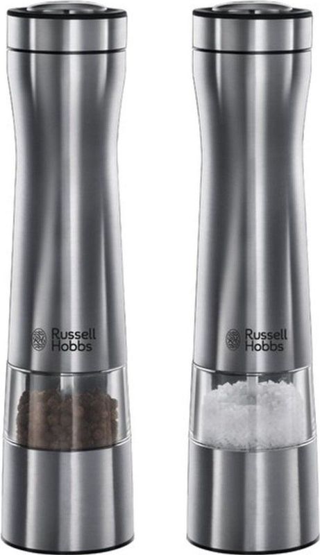Russell Hobbs Peper- & Zoutmolen Set Elektrisch - 23 cm - RVS