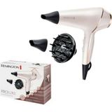 Remington Föhn PROluxe (2400 Watt, Professionele AC-Motor, Ionen Technologie Voor Een Pluisvrij Resultaat, Incl. Diffuser, Coolshot) Hair Dryer AC9140