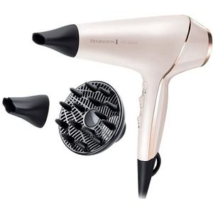 Remington Föhn PROluxe (2400 Watt, Professionele AC-Motor, Ionen Technologie Voor Een Pluisvrij Resultaat, Incl. Diffuser, Coolshot) Hair Dryer AC9140