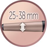 Remington - E51 C191x1 - Krultang - Zwart - Keramisch