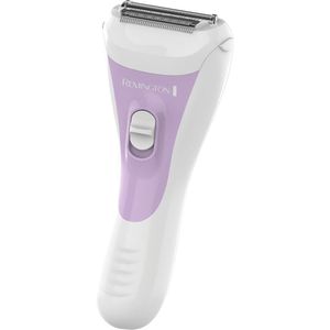 Remington Lady shaver Smooth & Silky (Op Batterijen, 100% Waterdicht, Met Bikinitrimmer opzetkam, Met AloÃ« Vera) WSF5060