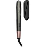 Curl & Straight Confidence - Stijltang - Zwart - 2-in-1 Ontwerp