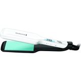 Remington Lisseur Cheveux [Soin Brillance & Douceur] Shine Therapy (Plaques larges, Céramique, Soin huile d'argan marocaine & vitamine E, Ecran LCD, 150-230°C) Fer à Lisser S8550
