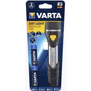 VARTA Day Light Multi LED F20 Zwart, Zilver, Geel Zaklamp