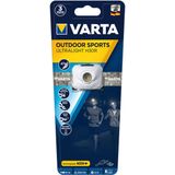Varta Outd.Sp. Ultralight H30R white Hoofdlamp LED werkt op een accu 100 lm