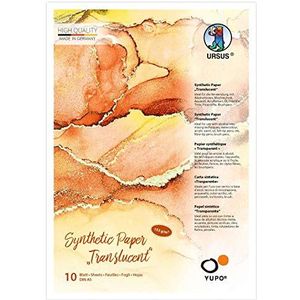 10 x Ludwig Bähr Synthetic Papier translucent 153g/qm A5 VE=10 Blatt
