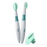 NUK - Training Tandenborstel Set - 2 Stuks - Veiligheidsring