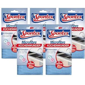 Spons - Microvezelpad - Absorberend - Voor Keukenoppervlakken