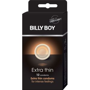 Billy Boy Extra Thin - 12 Dunnere Condooms