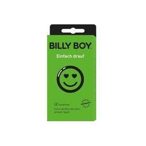 Billy Boy Gewoon erop condooms, voorgevormd, extra gemakkelijk afrollen, 12 stuks
