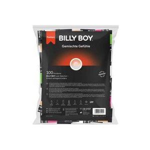 100 Billy Boy gemengde gevoelens van premium mix, transparante condooms voor stimulerend, langer, gevoelvol of intenser liefdesgenot, made in Germany