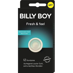Billy Boy Fresh & Feel condooms | opwindend coole geur | extra licht afrollen | 12 stuks, 11134478