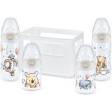 NUK Starter Set+ Disney Winnie Puuh First Choice beige
