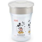 NUK | Disney Baby | Mickey | Magic Cup | 230 ml | 8m+ | grijs-wit +8 maanden