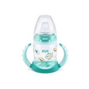 NUK - First Choice+ - Oefenfles - Groen - 150 ml - Temperatuurregeling