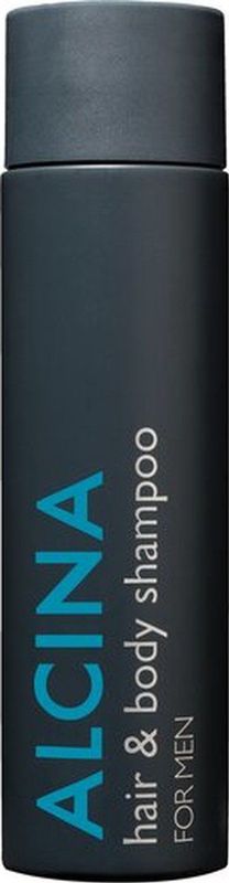 Alcina - For Men - Haar & Body Shampoo - 250 ml - Verfrissend en Voedend